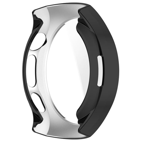 For Huawei Watch 5 42mm Electroplated TPU Full Coverage Watch Protective Case(Black)