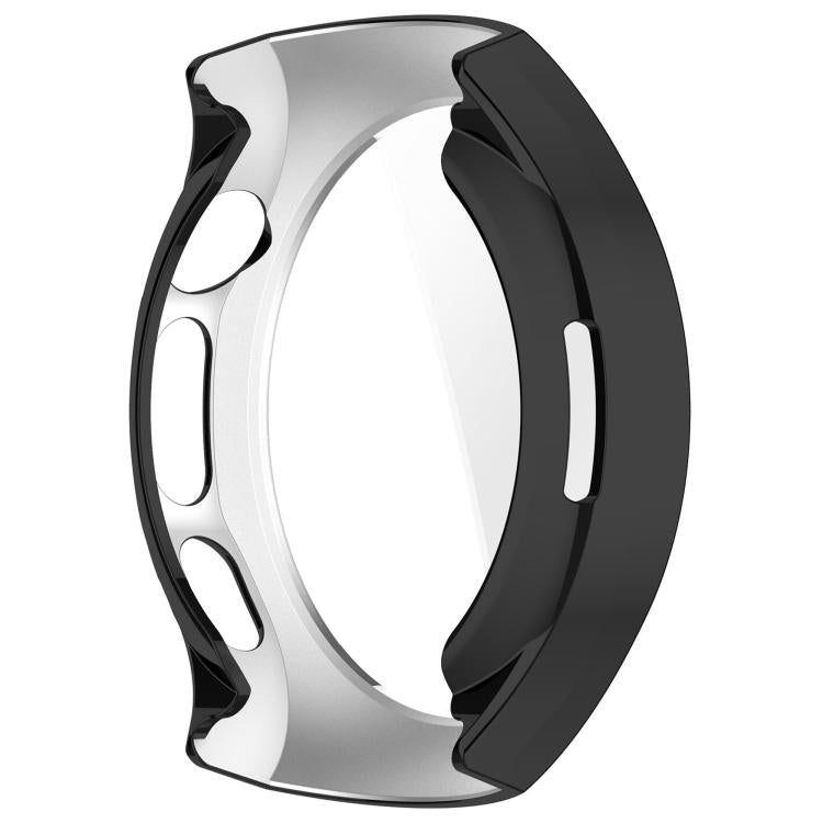 For Huawei Watch 5 42mm Electroplated TPU Full Coverage Watch Protective Case(Black)