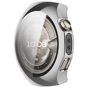 For Huawei Watch 5 42mm Electroplated TPU Full Coverage Watch Protective Case(Silver)