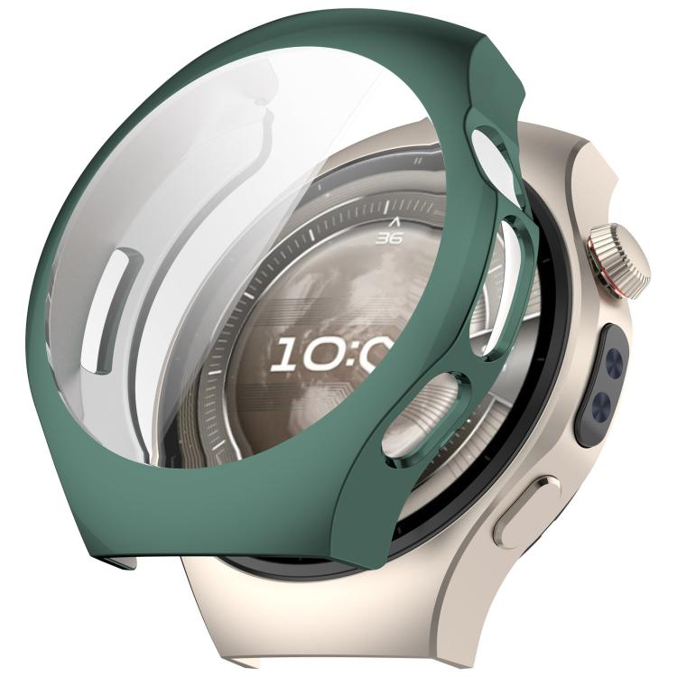 For Huawei Watch 5 46mm Electroplated TPU Full Coverage Watch Protective Case(Green)