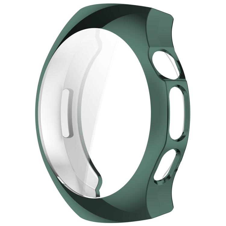 For Huawei Watch 5 46mm Electroplated TPU Full Coverage Watch Protective Case(Green)