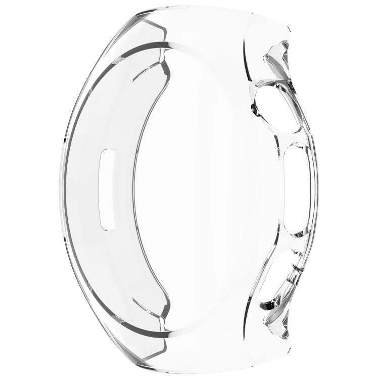 For Huawei Watch 5 46mm Electroplated TPU Full Coverage Watch Protective Case(Transparent)
