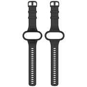 For Insta 360 Go 3 / Go 3S / Go 2 Solid Color Silicone Watch Band(Black)
