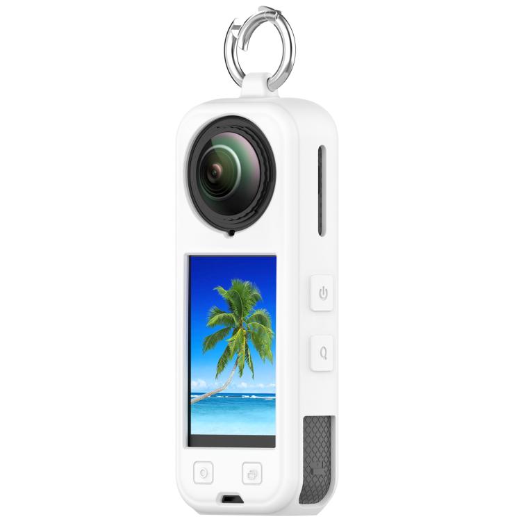 For Insta360 X5 Silicone Protective Case(White)