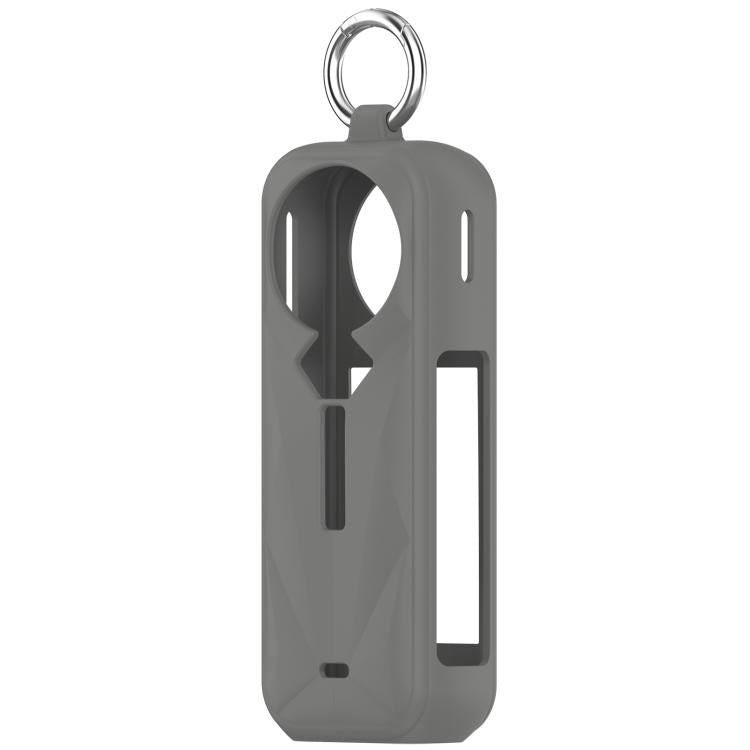 For Insta360 X5 Silicone Protective Case(Dark Gray)