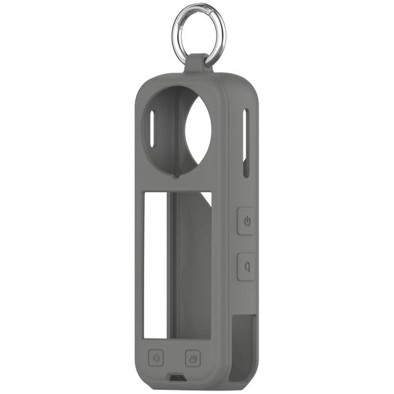 For Insta360 X5 Silicone Protective Case(Dark Gray)