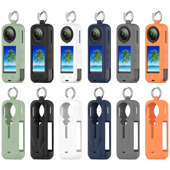 For Insta360 X5 Silicone Protective Case(Black)