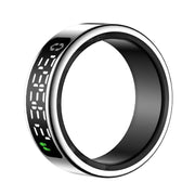 SY01 SIZE 8 Smart Ring, Support Heart Rate / Blood Oxygen / Sleep Monitoring / Multiple Sport Modes(Silver)