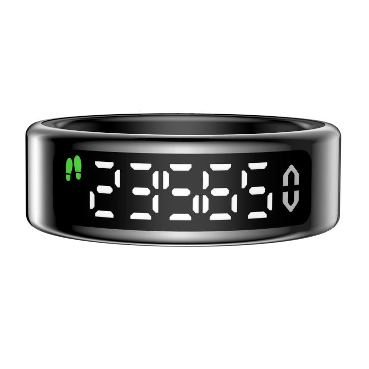 SY01 SIZE 9 Smart Ring, Support Heart Rate / Blood Oxygen / Sleep Monitoring / Multiple Sport Modes(Black)