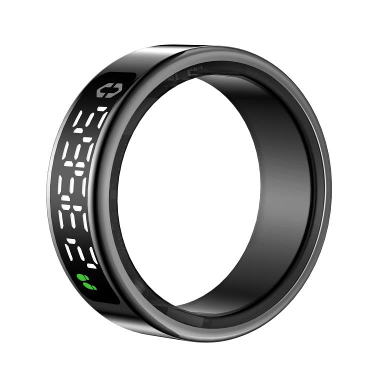 SY01 SIZE 9 Smart Ring, Support Heart Rate / Blood Oxygen / Sleep Monitoring / Multiple Sport Modes(Black)