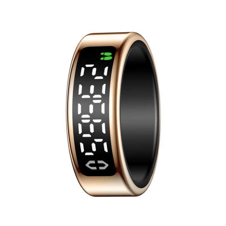 SY01 SIZE 9 Smart Ring, Support Heart Rate / Blood Oxygen / Sleep Monitoring / Multiple Sport Modes(Rose Gold)