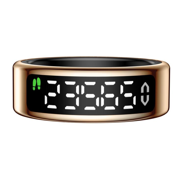 SY01 SIZE 9 Smart Ring, Support Heart Rate / Blood Oxygen / Sleep Monitoring / Multiple Sport Modes(Rose Gold)