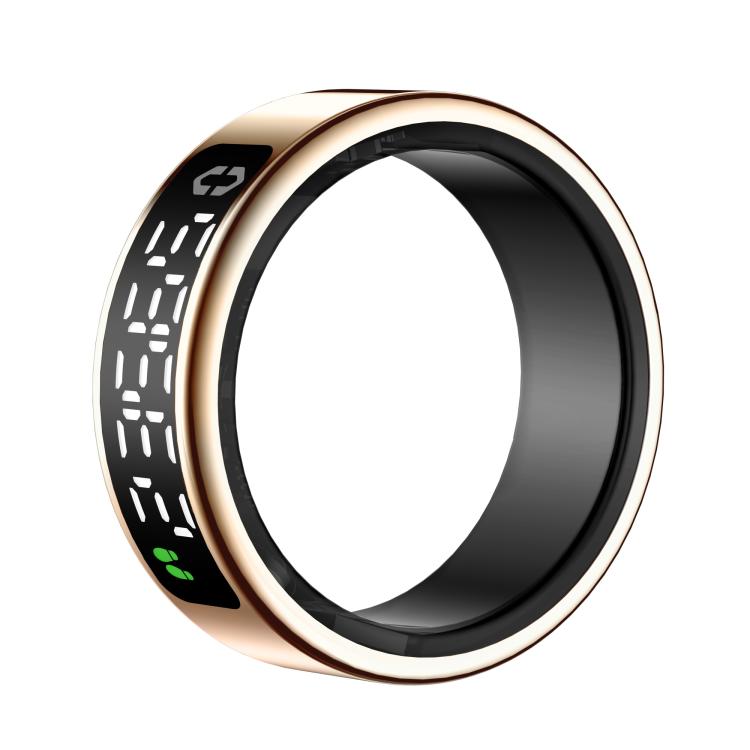 SY01 SIZE 9 Smart Ring, Support Heart Rate / Blood Oxygen / Sleep Monitoring / Multiple Sport Modes(Rose Gold)