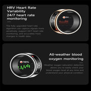 SY01 SIZE 10 Smart Ring, Support Heart Rate / Blood Oxygen / Sleep Monitoring / Multiple Sport Modes(Silver)
