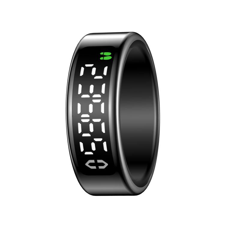 SY01 SIZE 11 Smart Ring, Support Heart Rate / Blood Oxygen / Sleep Monitoring / Multiple Sport Modes(Black)