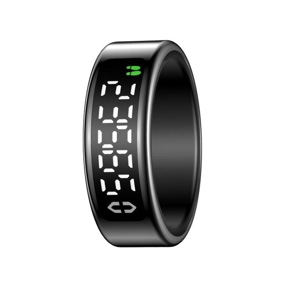 SY01 SIZE 13 Smart Ring, Support Heart Rate / Blood Oxygen / Sleep Monitoring / Multiple Sport Modes(Black)
