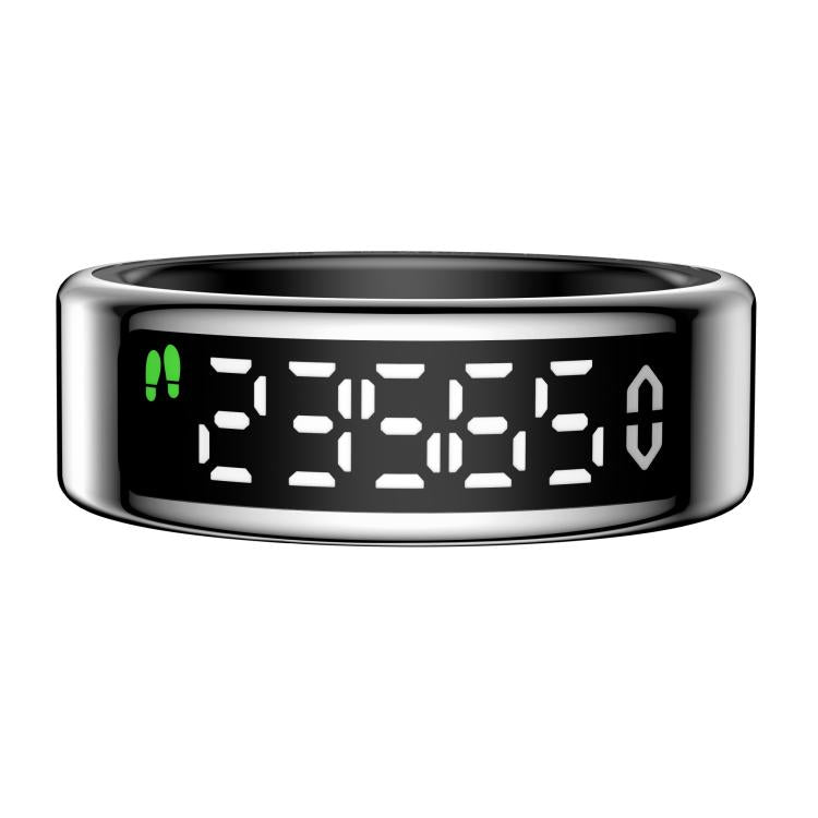 SY01 SIZE 13 Smart Ring, Support Heart Rate / Blood Oxygen / Sleep Monitoring / Multiple Sport Modes(Silver)