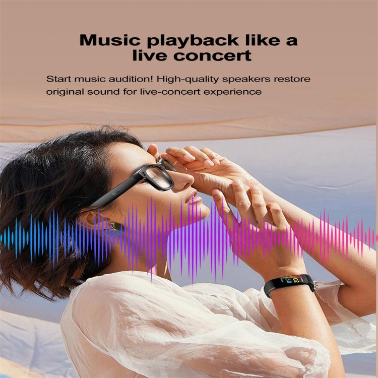 W600 Smart Glasses, Support AI Conversation / AI Photo Recognition / Bluetooth Call(White)