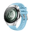 For Huawei Watch 5 42mm Vertical Silicone Watch Band(Cloudy Blue) - free shipping - PMC TechLife - Order now!