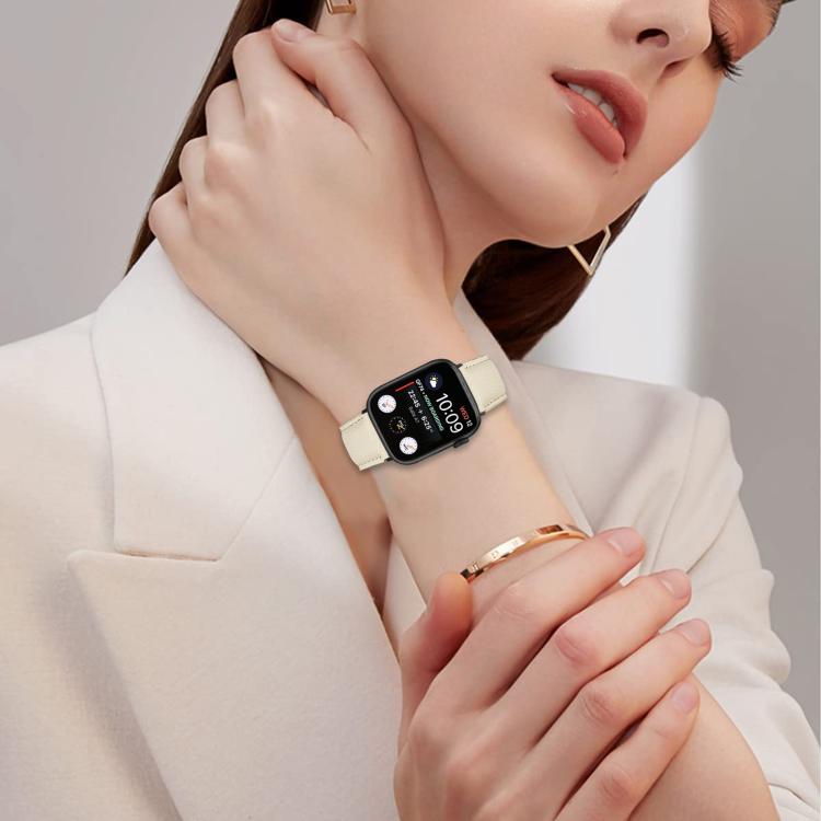 For Apple Watch 46mm / 49mm / 45mm / 44mm Lychee Texture Black Turtle Back Buckle Leather Watch Band(Camel)