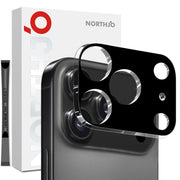 For iPhone 17 Pro NORTHJO Camera Lens Protector 3D HD Tempered Glass Film(Black)
