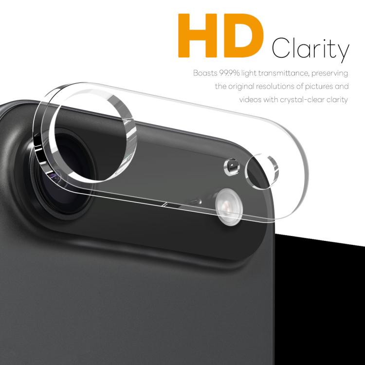For iPhone 17 Air 2pcs NORTHJO Camera Lens Protector 3D HD Tempered Glass Film(Clear)