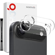For iPhone 17 Air 2pcs NORTHJO Camera Lens Protector 3D HD Tempered Glass Film(Clear)