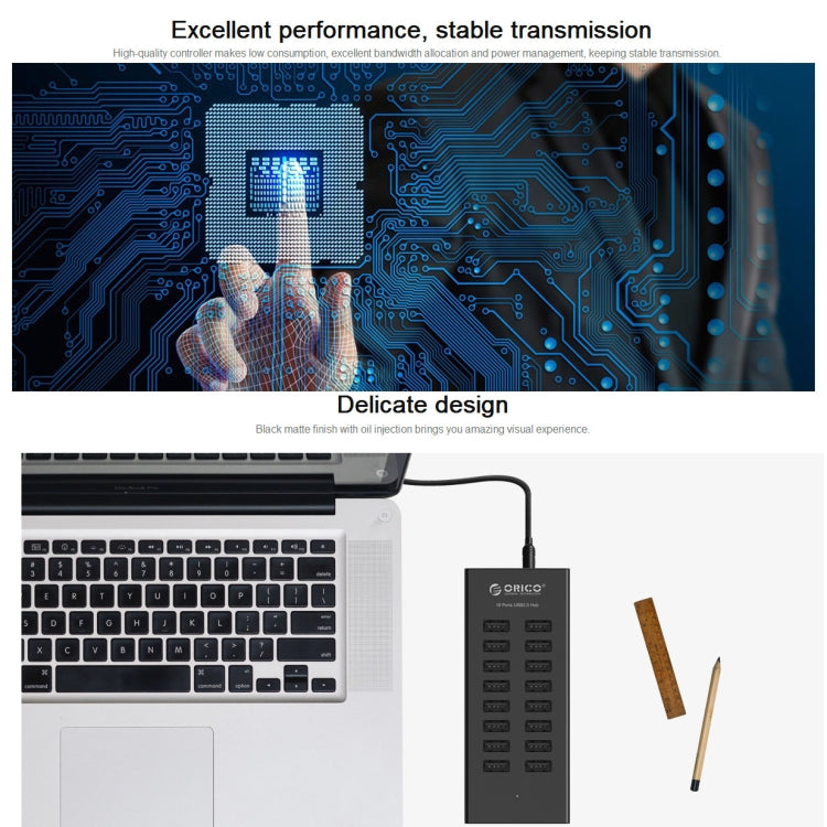 ORICO H1613-U2 16 Ports USB2.0 HUB