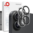 For iPhone 17 2pcs NORTHJO Camera Lens Protector 3D Night Shot Tempered Glass Film(Black) - iPhone 17 Tempered Glass by NORTHJO | Online Shopping South Africa | PMC TechLife | Buy Now Pay Later Mobicred