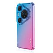 For Huawei Pura 80 Ultra ENKAY Hat-Prince Gradient Airbag TPU Phone Case(Blue Pink)