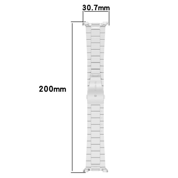 For Samsung Galaxy Watch 8 40 / 44mm Slim Three Beads Stainless Steel Watch Band(Gold)