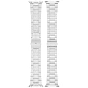 For Samsung Galaxy Watch 8 40 / 44mm Slim Three Beads Stainless Steel Watch Band(Gold)