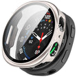 For Samsung Galaxy Watch 8 44mm Tempered Film Integrated PC Watch Cover(Frosted Starlight) - free shipping - PMC TechLife - Order now!