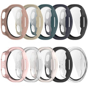 For Samsung Galaxy Watch 8 44mm Tempered Film Integrated PC Watch Cover(Transparent)