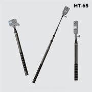 JMARY MT-65 For Action Cameras 3m Carbon Fiber Selfie Stick Monopod 5 Section Extension Pole
