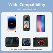 JMARY MG-01 For Phone Action Camera POV / Vlog Selfie Mount Neck Mount Hand Free Holder