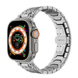 For Apple Watch 46mm / 49mm / 45mm / 44mm Octagonal Stainless Steel  Watch(Silver) - free shipping - PMC TechLife - Order now!