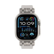 For Apple Watch 46mm / 49mm / 45mm / 44mm H016 Functional Series Twill Texture TPU Watch Band(Titanium Starlight)