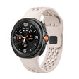 For Samsung Galaxy Watch8 / Watch8 Classic Hole Style Black Reverse Buckle Silicone Watch Band(Starlight) - free shipping - PMC TechLife - Order now!