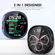 For Samsung Galaxy Watch8 40mm ENKAY Hat-Prince Full Coverage Electroplated Soft TPU Case with Screen Protection(Black)
