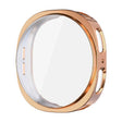 For Samsung Galaxy Watch8 44mm ENKAY Hat-Prince Full Coverage Electroplated Soft TPU Case with Screen Protection(Rose Gold) - free shipping - PMC TechLife - Order now!