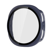 For Samsung Galaxy Watch8 40mm ENKAY Hat-Prince Full Coverage Tempered Glass Film Integrated PC Watch Case(Blue)