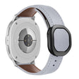 For Samsung Galaxy Watch8 / Watch8 Classic Magnetic Fold Genuine Buckle Leather Watch Band(Light Gray) - free shipping - PMC TechLife - Order now!