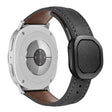 For Samsung Galaxy Watch8 / Watch8 Classic Magnetic Fold Genuine Buckle Leather Watch Band(Black) - free shipping - PMC TechLife - Order now!