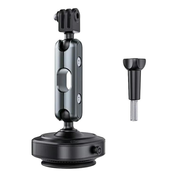 DJ-1  Car Mount Aluminum Alloy Action Camera Holder Electric Vacuum Suction Cup Bracket