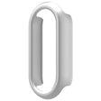 For Xiaomi Mi Band 8 / 9 Ceramic / 10 Ceramic Half Coverage Hollow PC Watch Protective Cover(Silver) - free shipping - PMC TechLife - Order now!