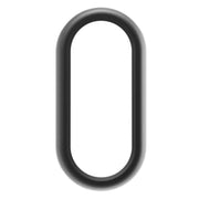 For Xiaomi Smart Band 9 / 9 NFC Half Coverage Hollow PC Watch Protective Cover(Black)