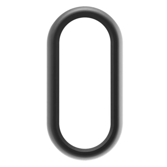 For Xiaomi Smart Band 9 / 9 NFC Half Coverage Hollow PC Watch Protective Cover(Black)