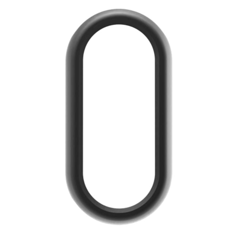 For Xiaomi Smart Band 9 / 9 NFC Half Coverage Hollow PC Watch Protective Cover(Black)