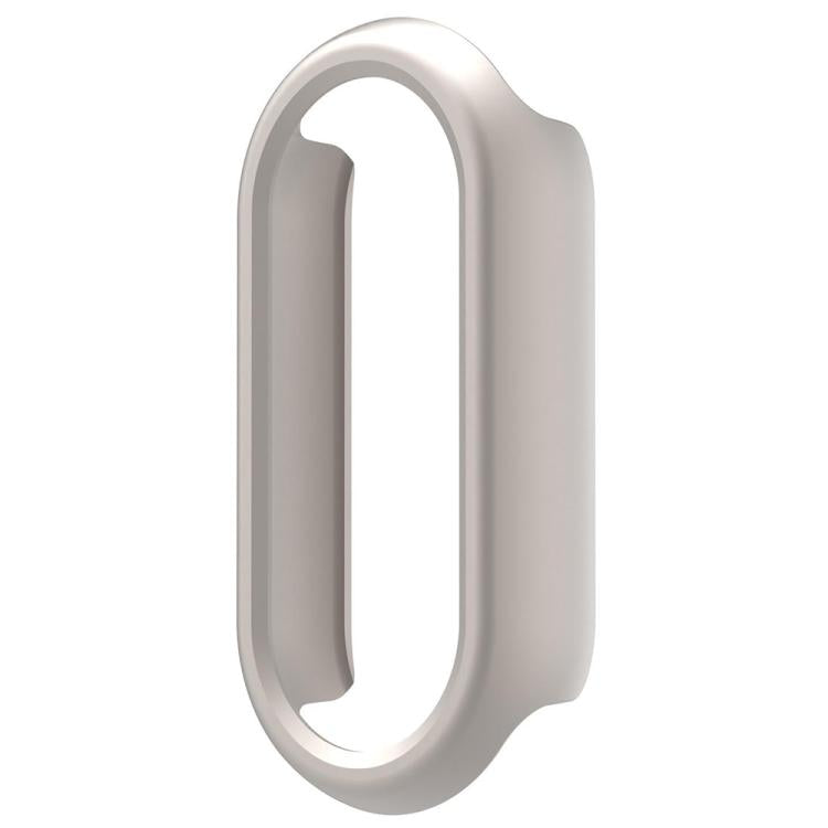 For Xiaomi Smart Band 9 / 9 NFC Half Coverage Hollow PC Watch Protective Cover(Starlight)
